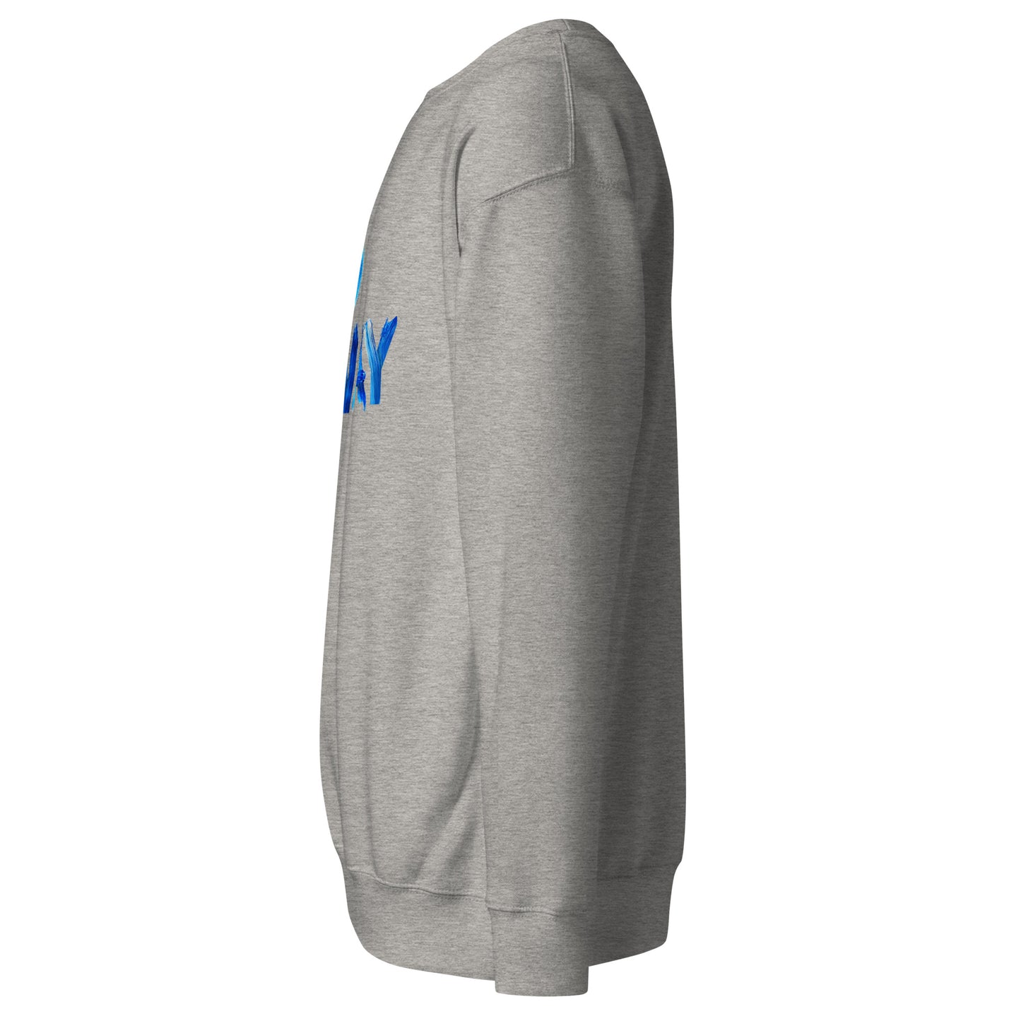 Go Away Unisex Premium Cotton Sweatshirt – Bold Statement Sweatshirt for Men and Women