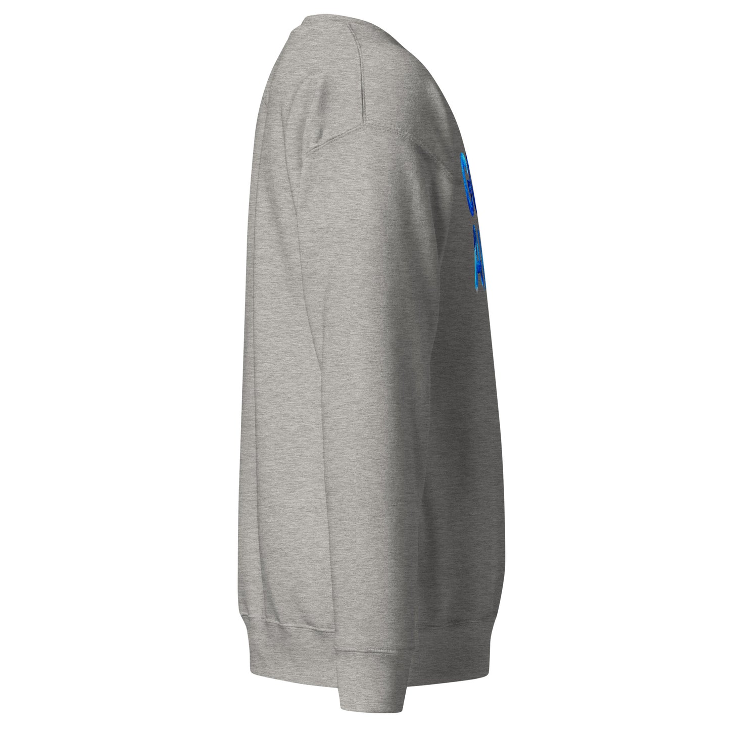 Go Away Unisex Premium Cotton Sweatshirt – Bold Statement Sweatshirt for Men and Women