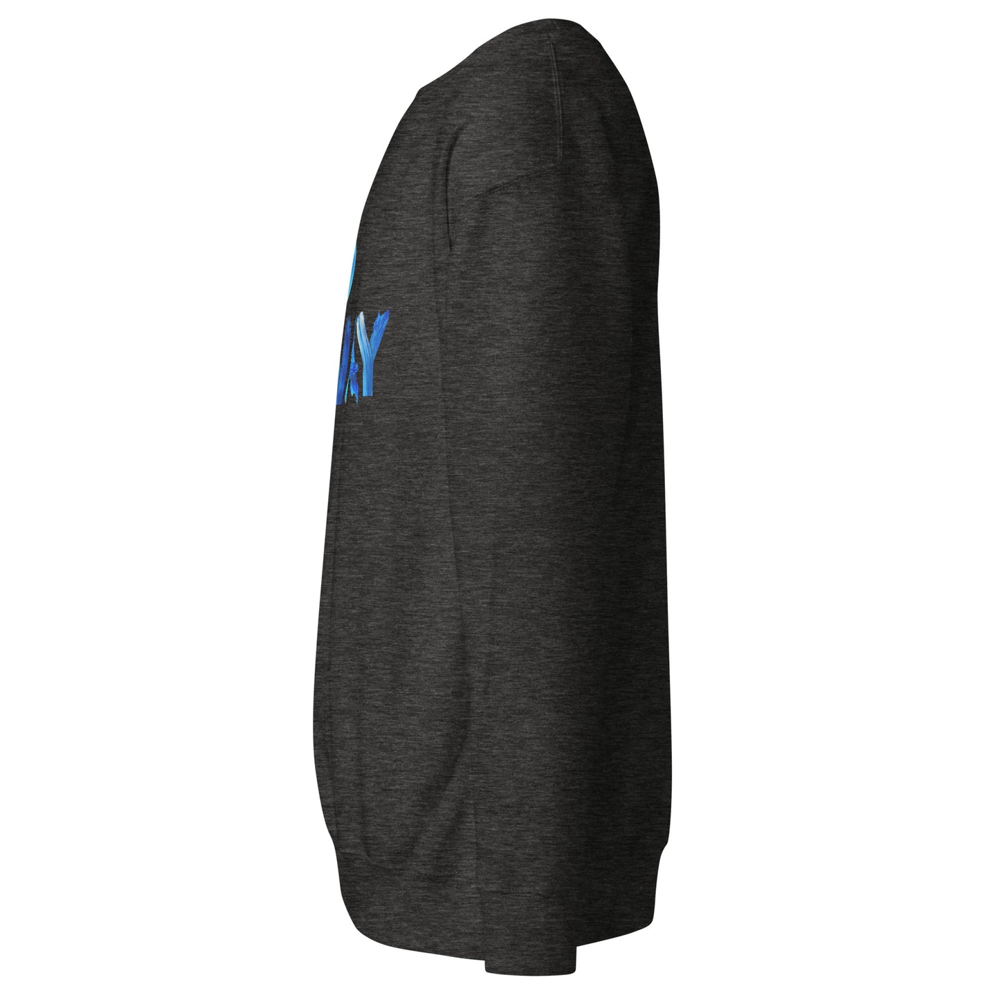 Go Away Unisex Premium Cotton Sweatshirt – Bold Statement Sweatshirt for Men and Women