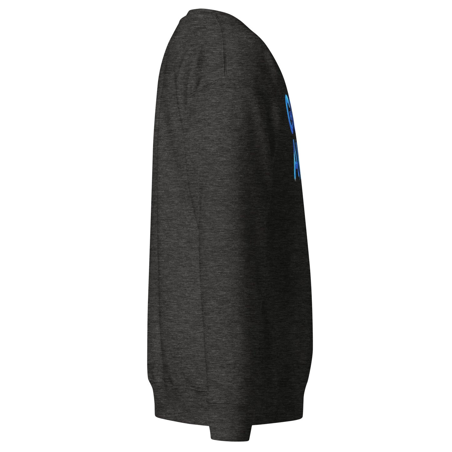 Go Away Unisex Premium Cotton Sweatshirt – Bold Statement Sweatshirt for Men and Women
