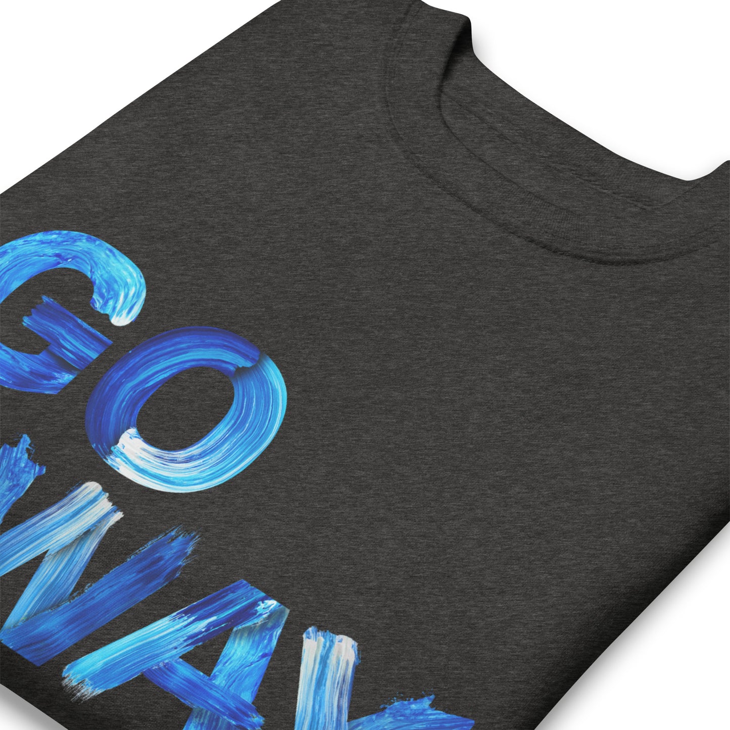 Go Away Unisex Premium Cotton Sweatshirt – Bold Statement Sweatshirt for Men and Women