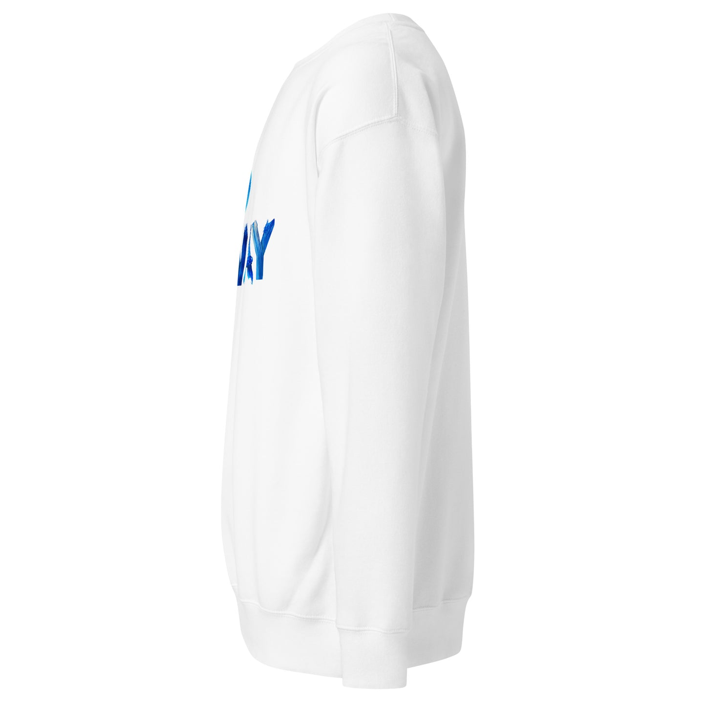 Go Away Unisex Premium Cotton Sweatshirt – Bold Statement Sweatshirt for Men and Women