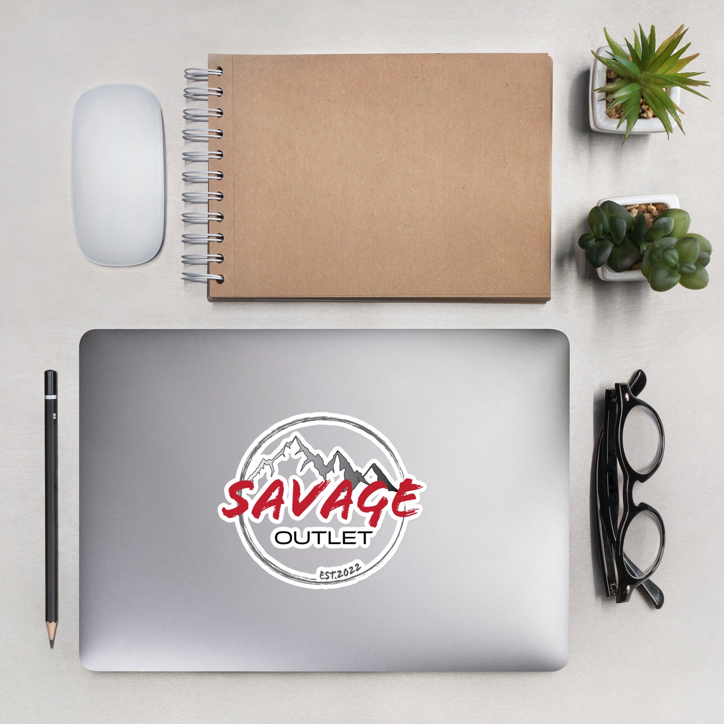 Savage Logo Bubble-free Sticker