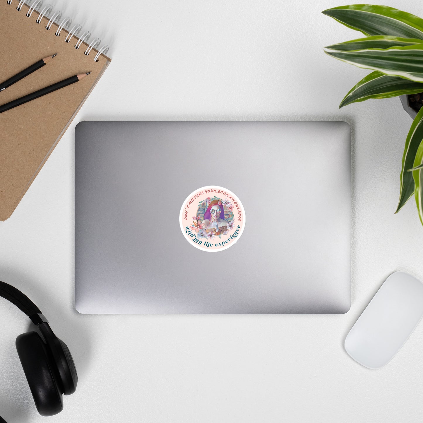 Book Knowledge Bubble-free Sticker