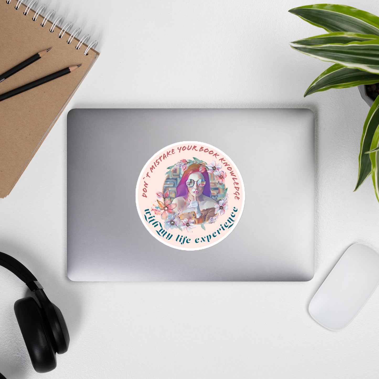 Book Knowledge Bubble-free Sticker