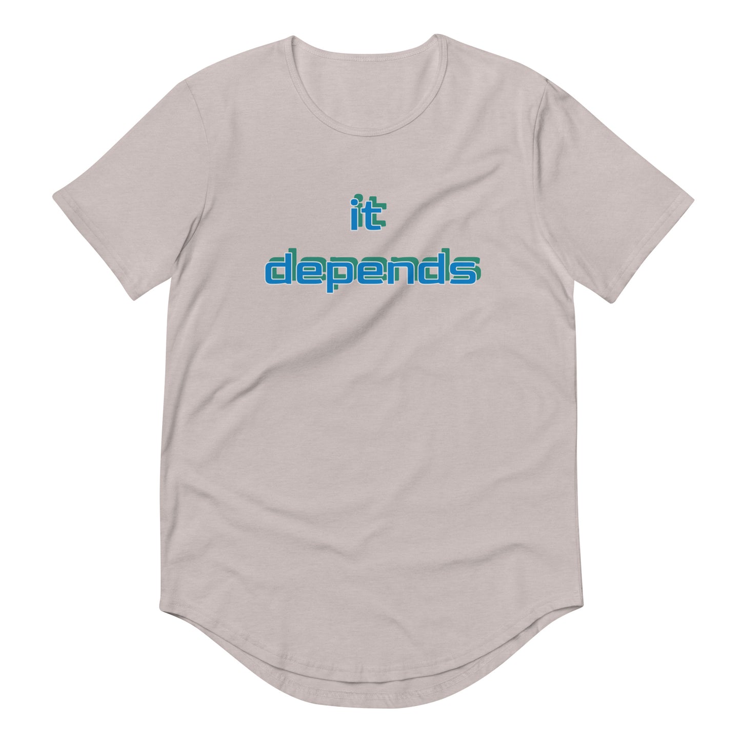Men's Curved Hem T-Shirt