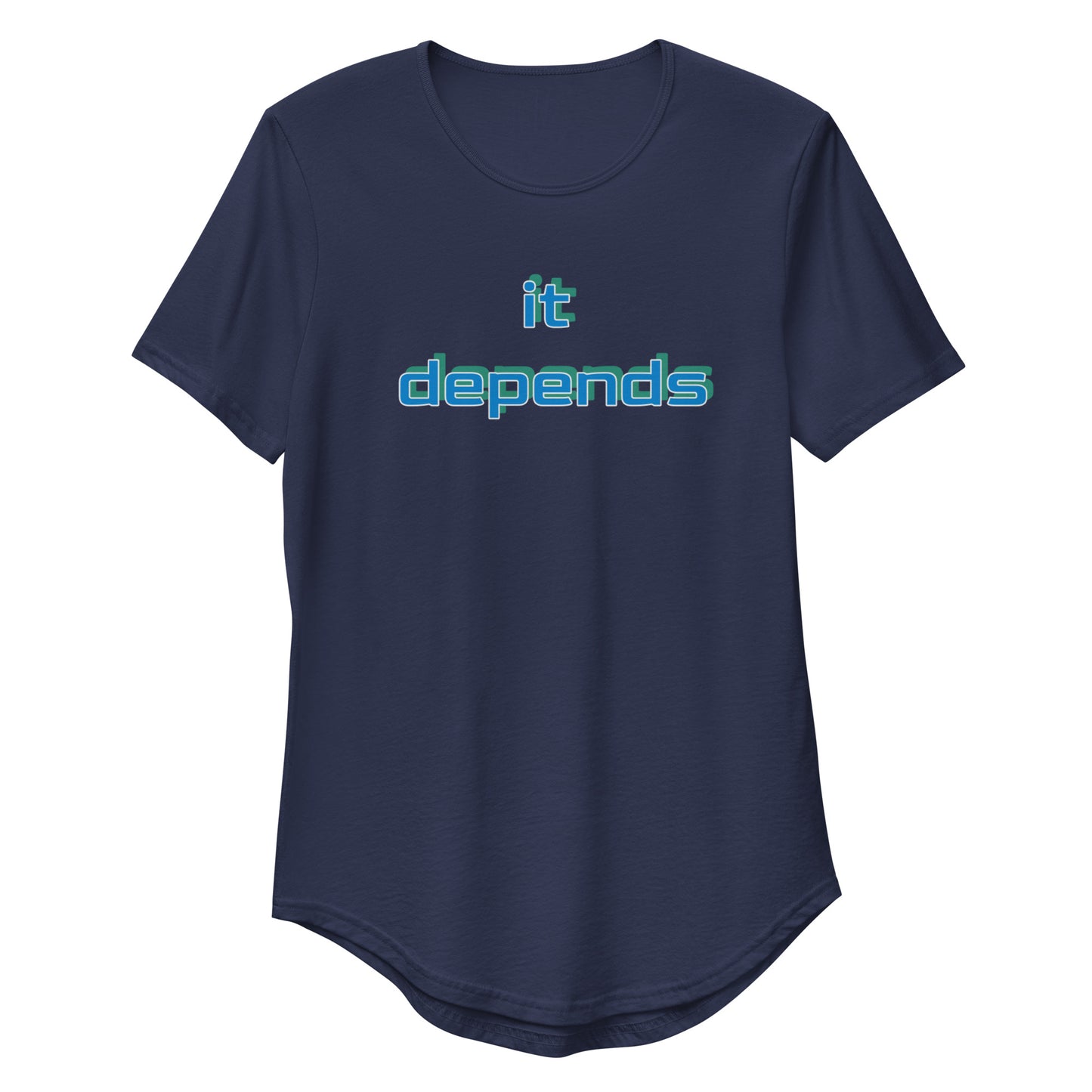Men's Curved Hem T-Shirt