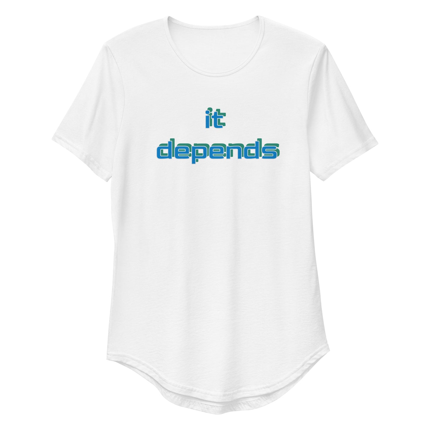 Men's Curved Hem T-Shirt