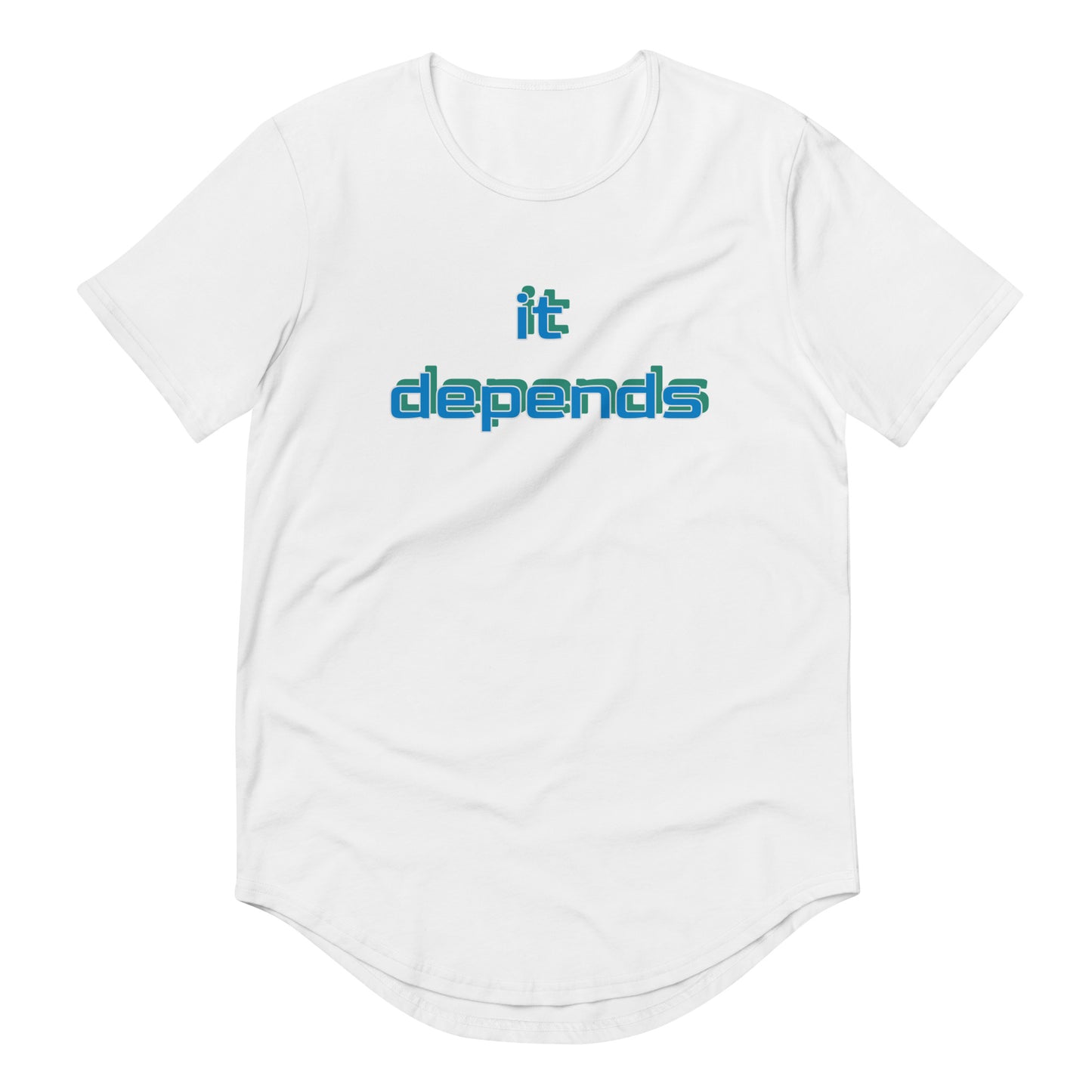 Men's Curved Hem T-Shirt