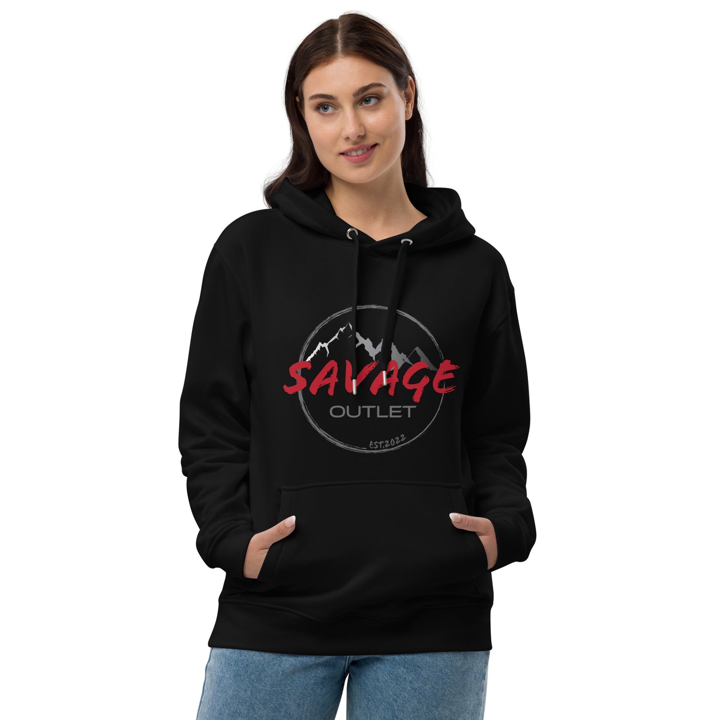 Savage Logo Premium Eco Unisex Hoodie