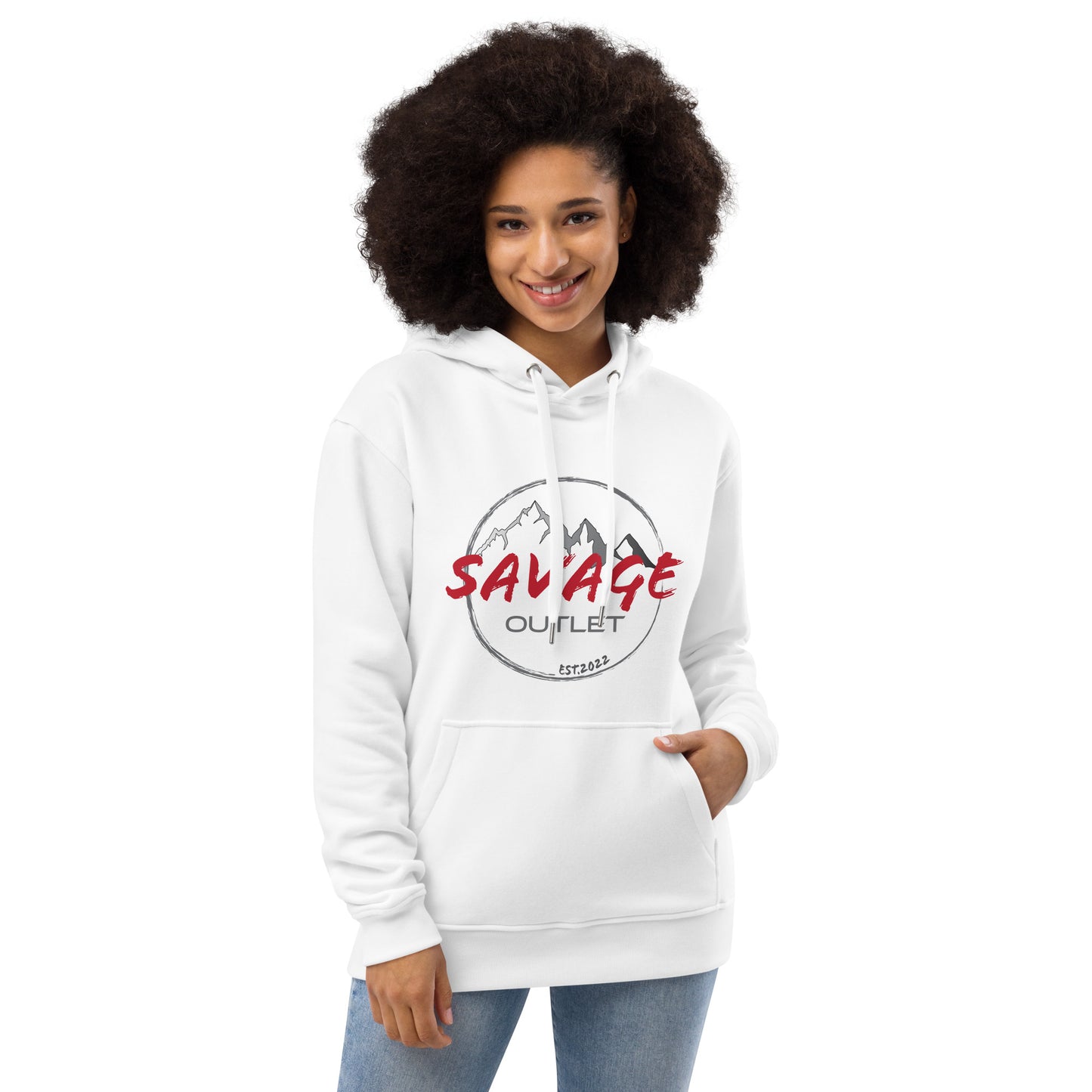 Savage Logo Premium Eco Unisex Hoodie