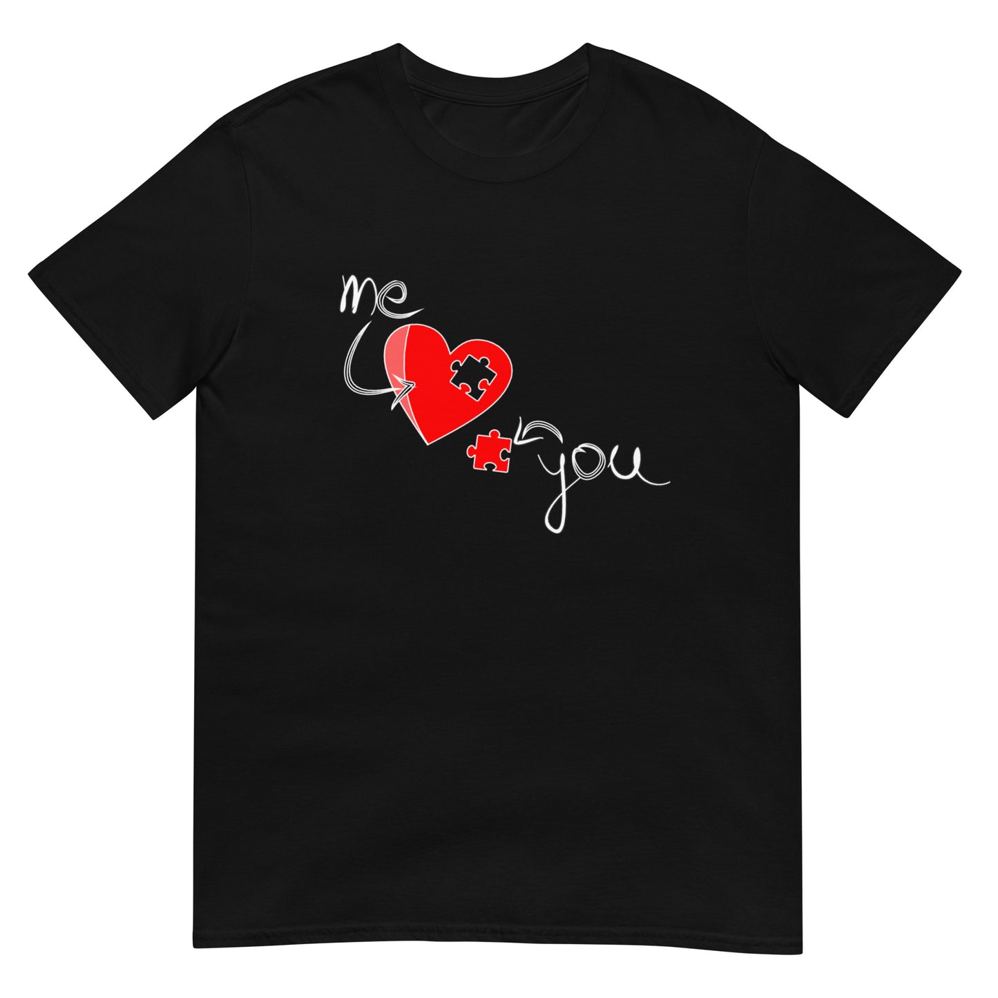 Valentine`s Day Piece of the Puzzle Unisex T-shirt