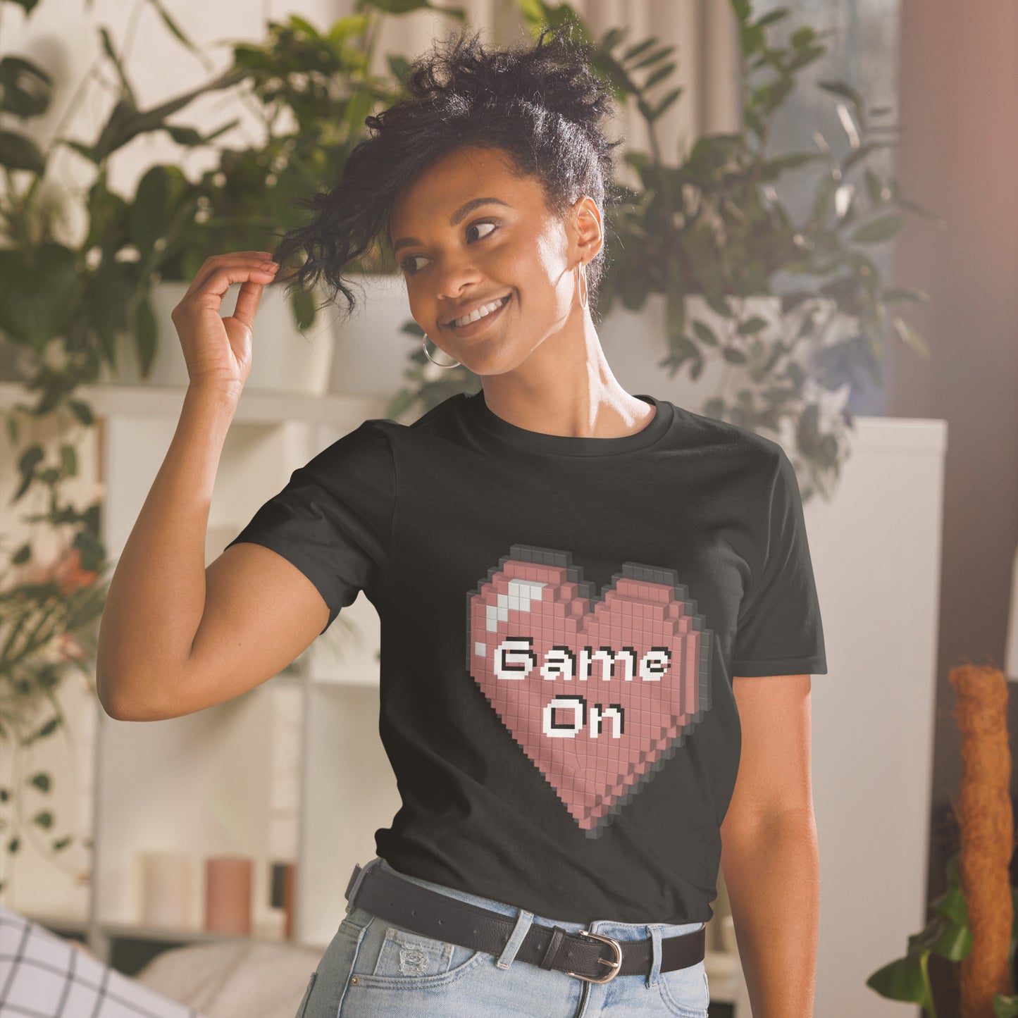 Valentine`s Day Game On Unisex T-shirt