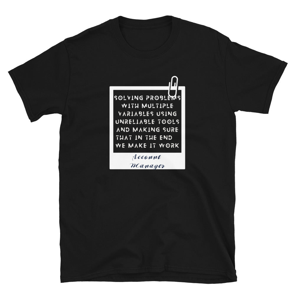 Problem Solving Unisex Cotton T-shirt