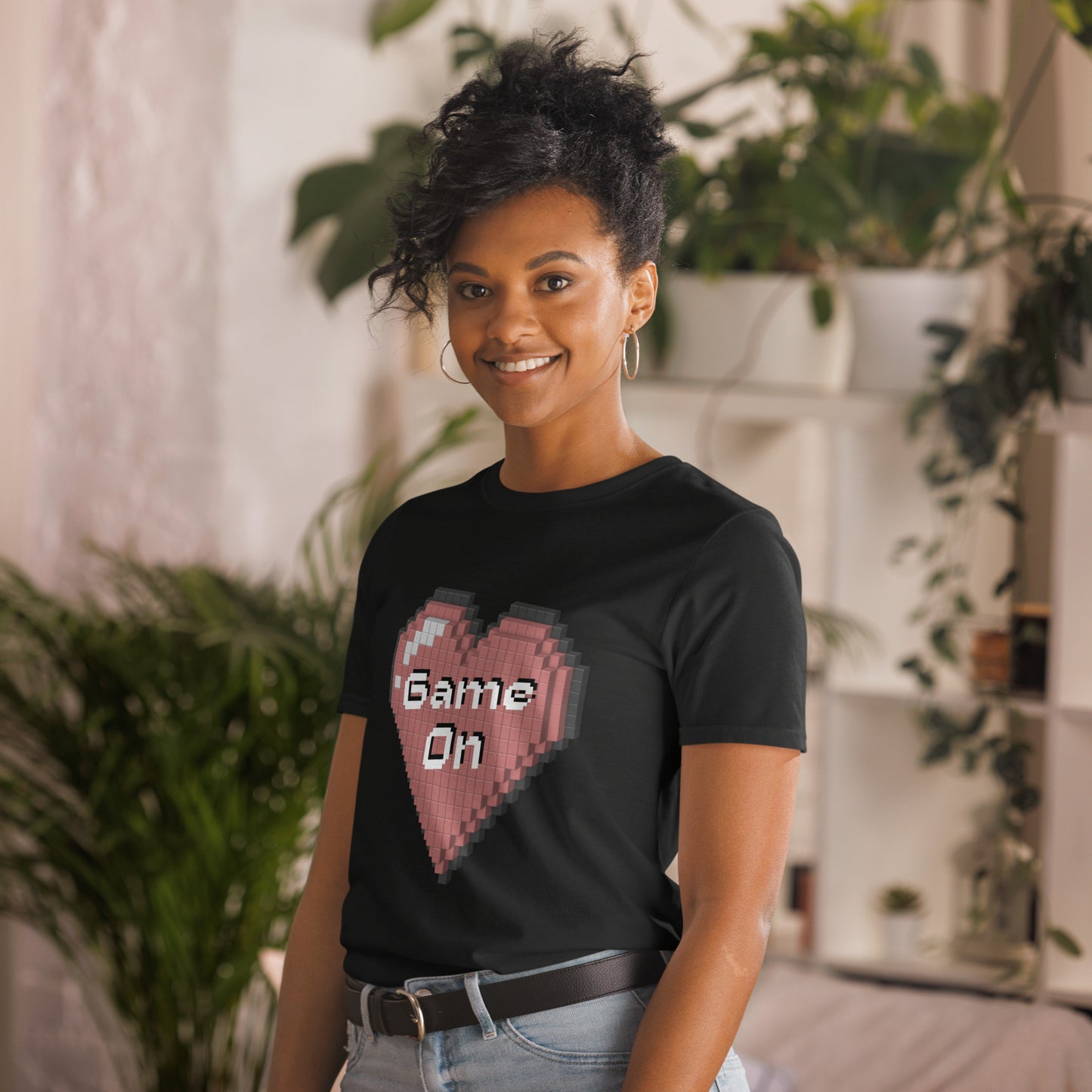 Valentine`s Day Game On Unisex T-shirt
