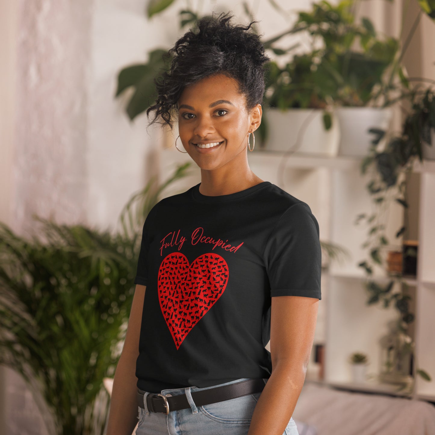 Valentine`s Day Cats Heart Unisex Shirt