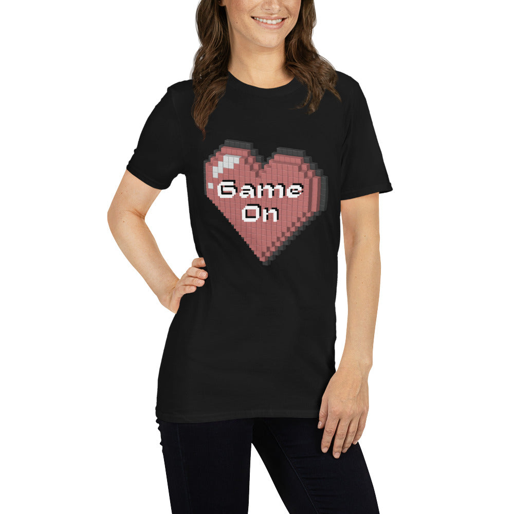 Valentine`s Day Game On Unisex T-shirt