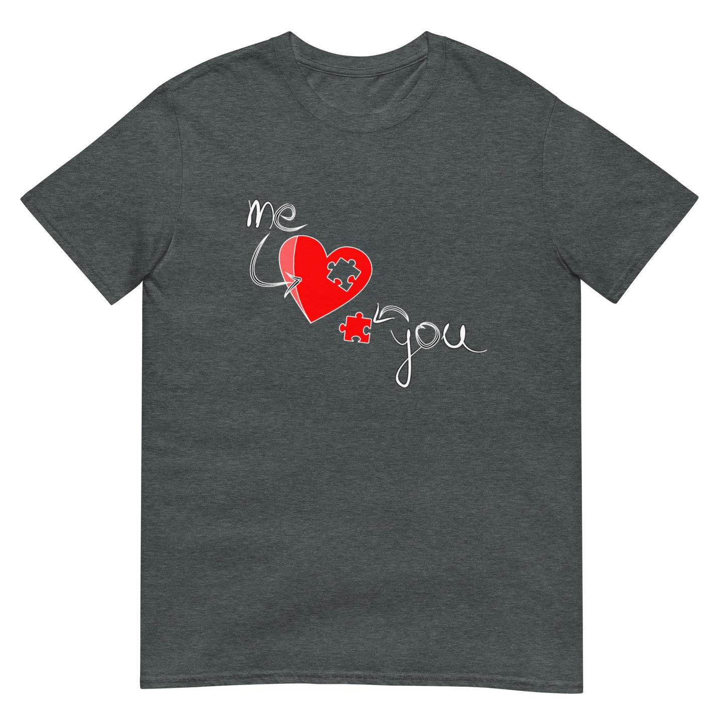 Valentine`s Day Piece of the Puzzle Unisex T-shirt