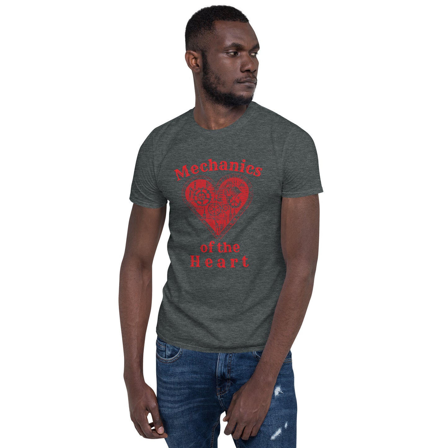 Valentine`s Day Steampunk Heart Unisex T-shirt