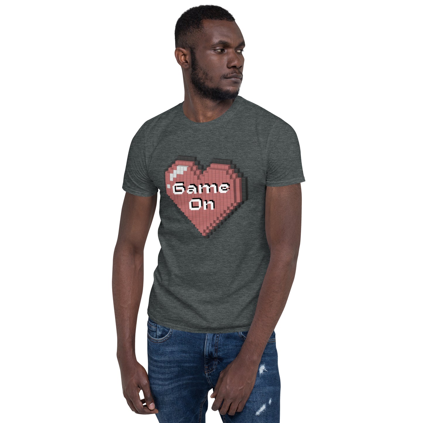 Valentine`s Day Game On Unisex T-shirt