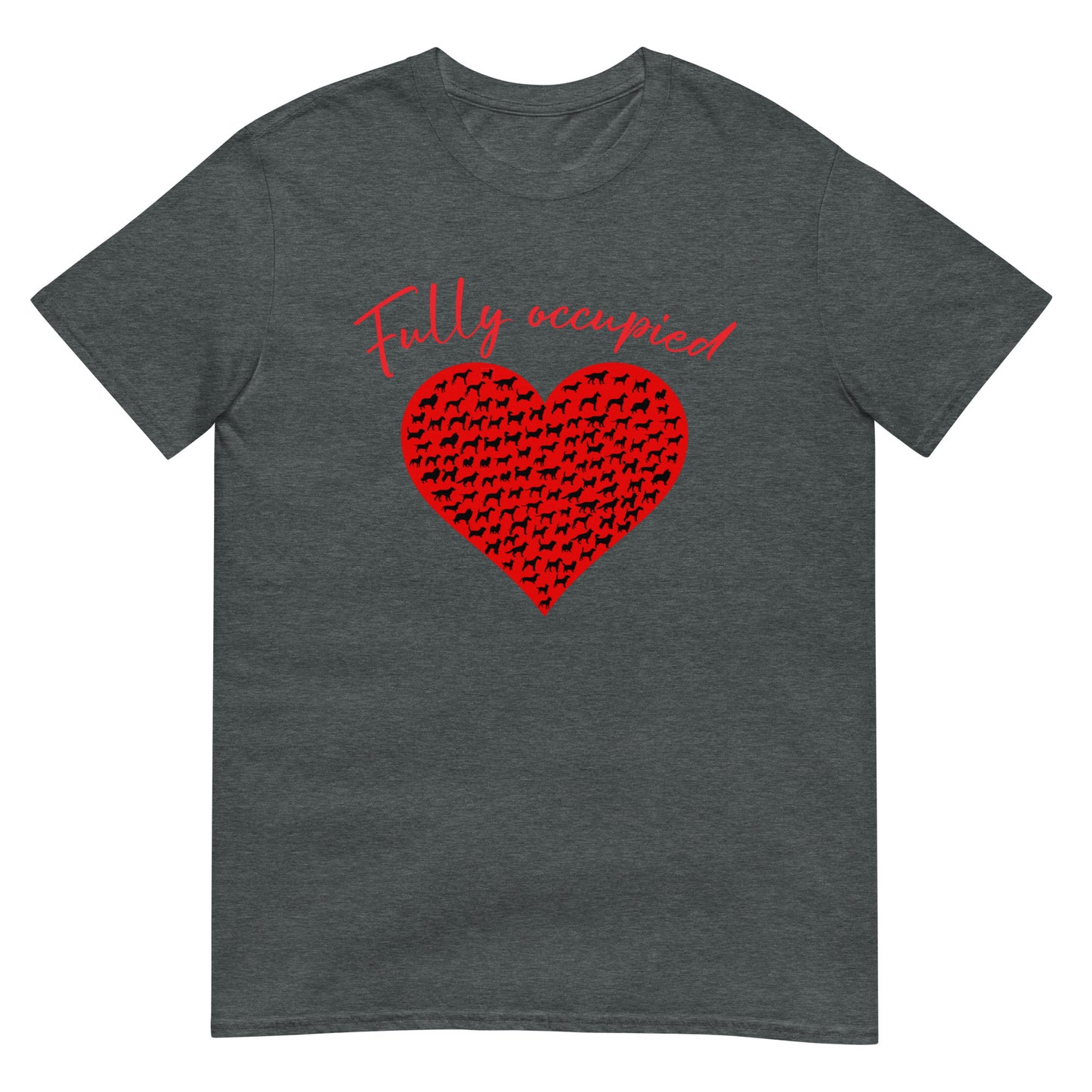 Valentine`s Day Dogs Heart Unisex Shirt