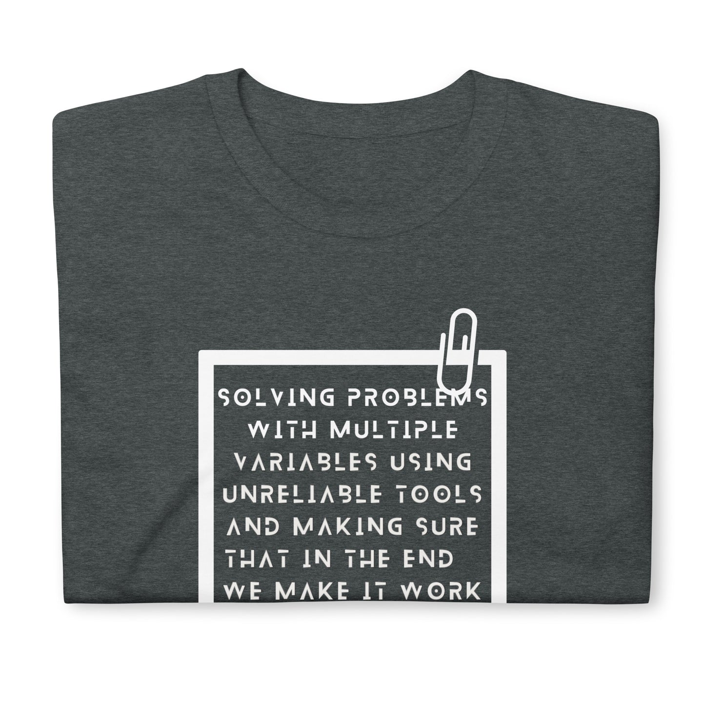 Problem Solving Unisex Cotton T-shirt