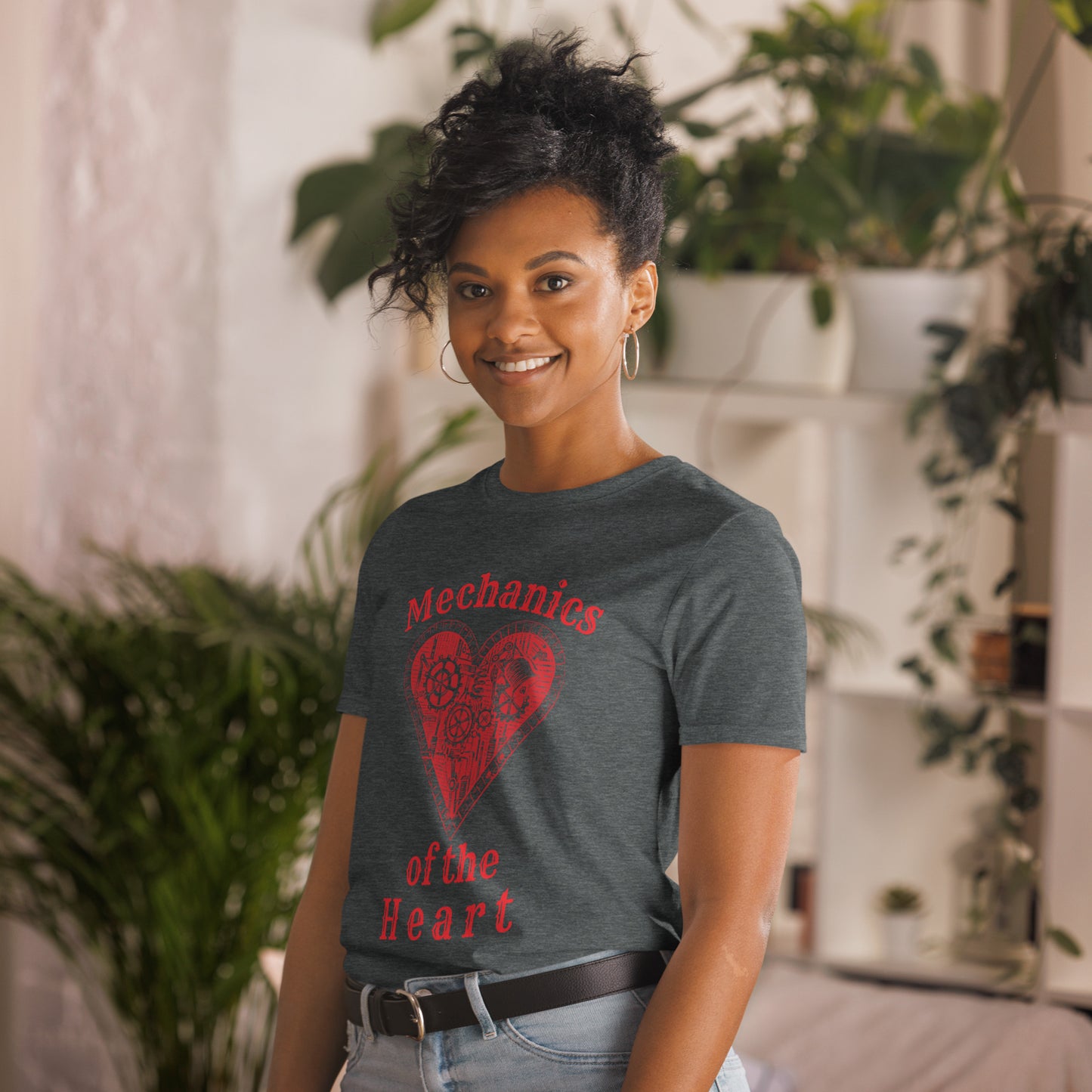 Valentine`s Day Steampunk Heart Unisex T-shirt