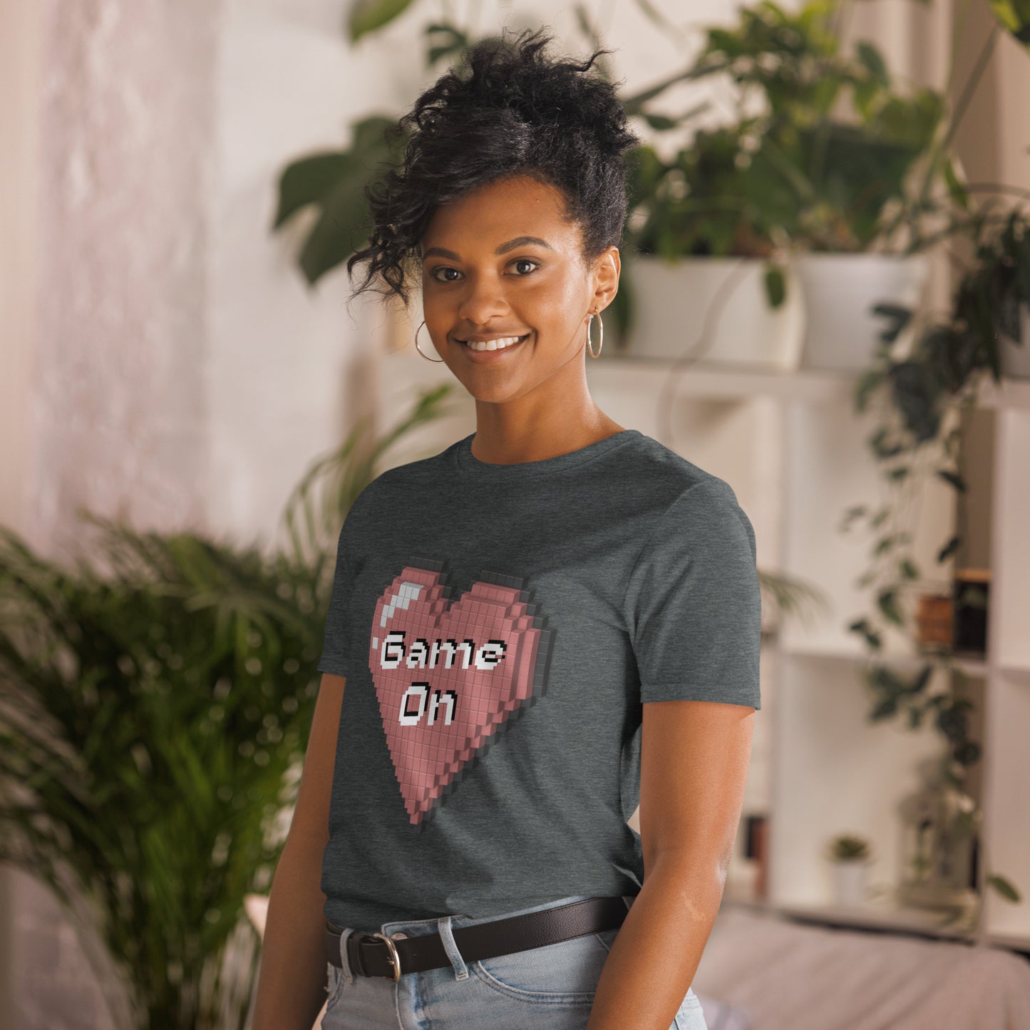 Valentine`s Day Game On Unisex T-shirt