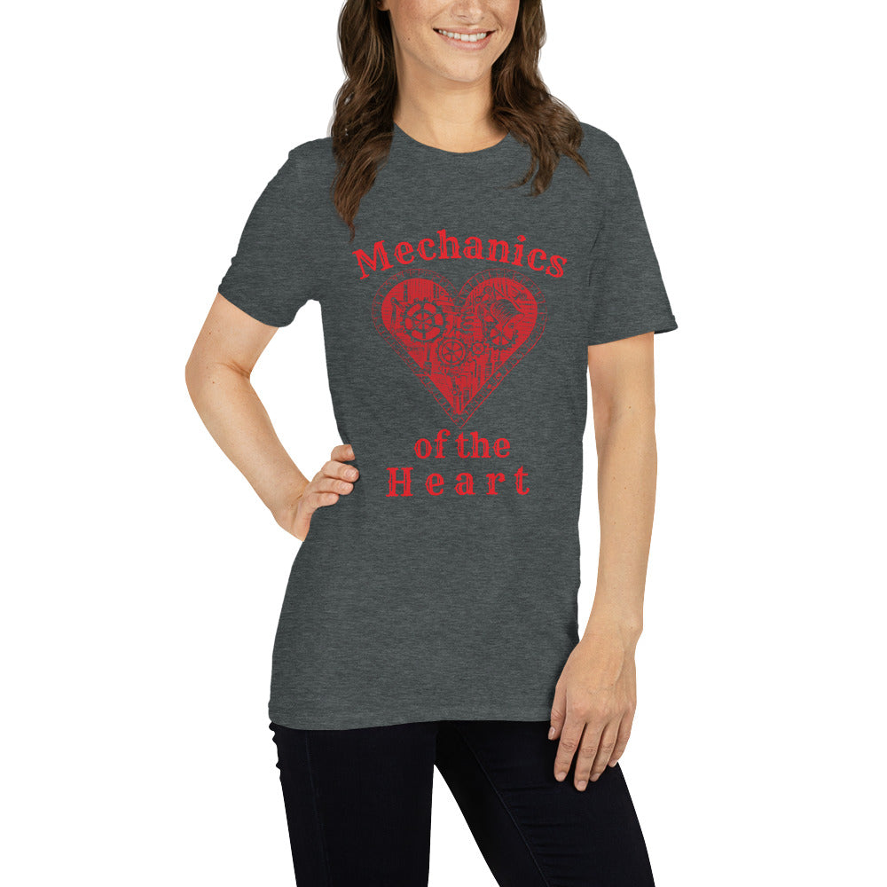 Valentine`s Day Steampunk Heart Unisex T-shirt
