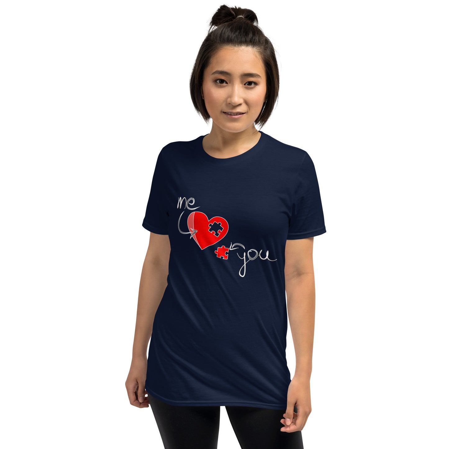 Valentine`s Day Piece of the Puzzle Unisex T-shirt
