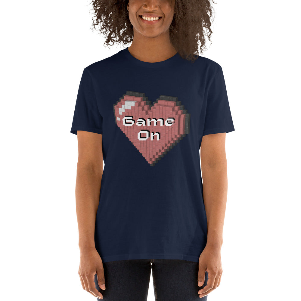 Valentine`s Day Game On Unisex T-shirt