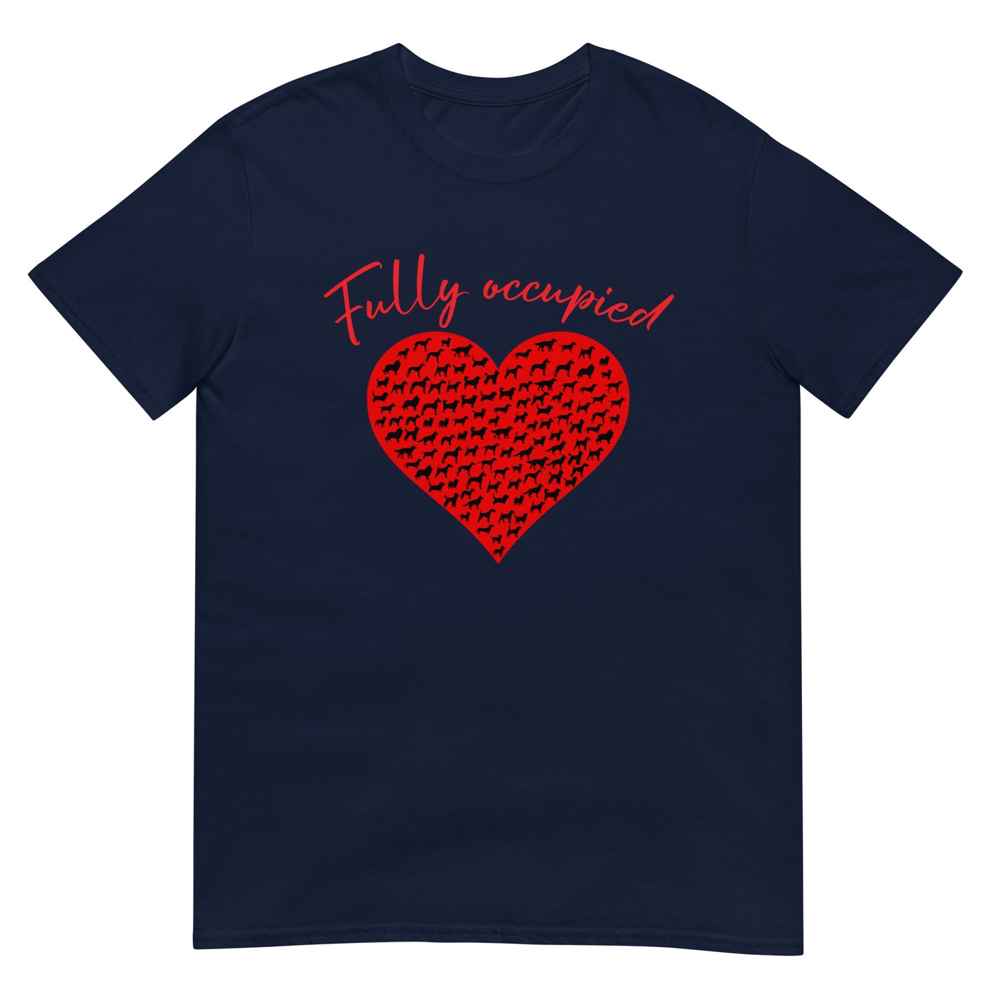 Valentine`s Day Dogs Heart Unisex Shirt