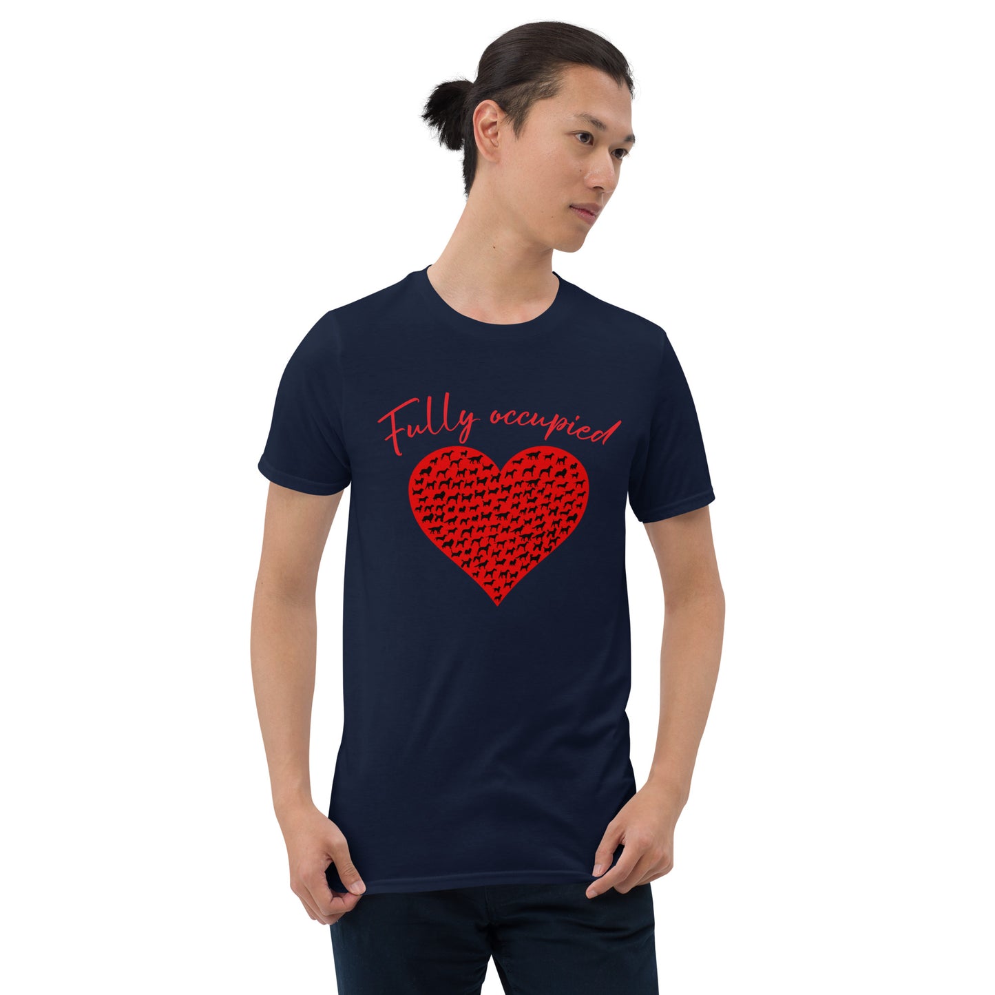Valentine`s Day Dogs Heart Unisex Shirt