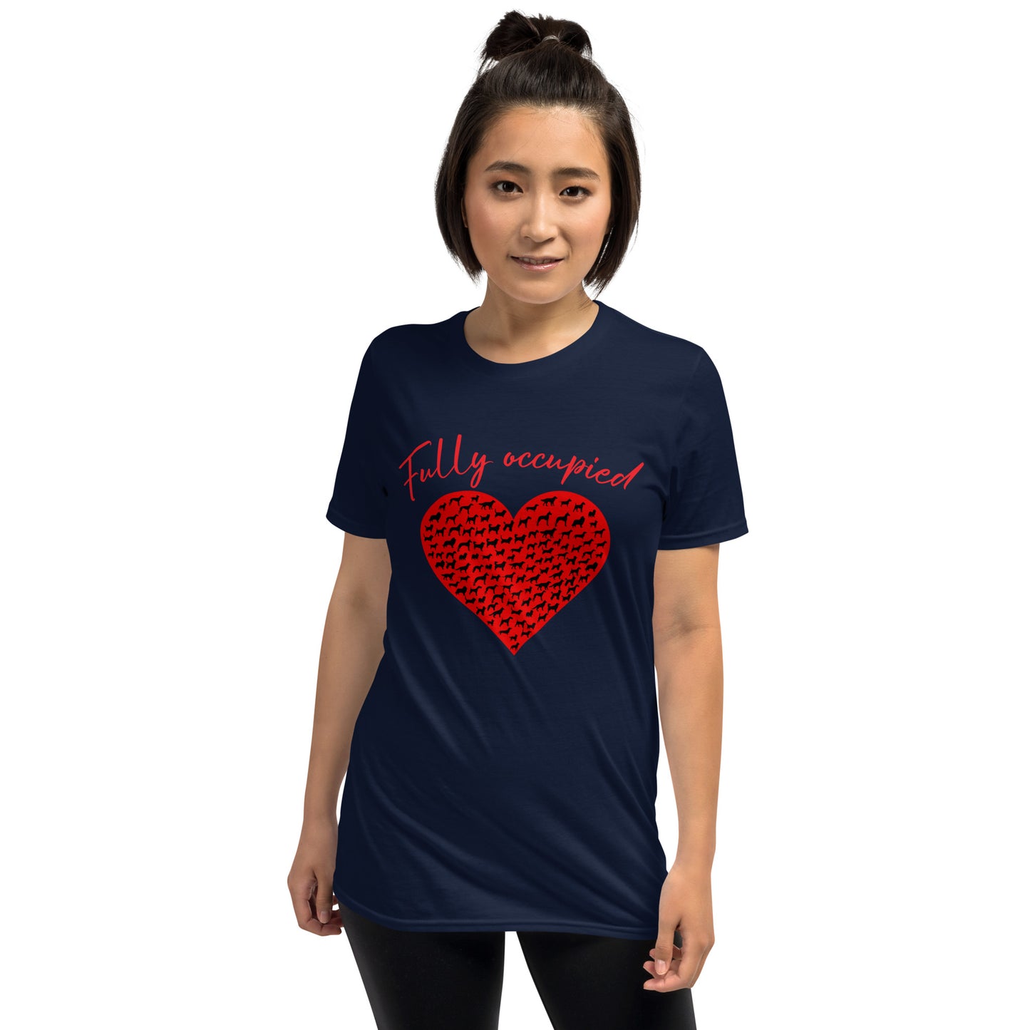 Valentine`s Day Dogs Heart Unisex Shirt