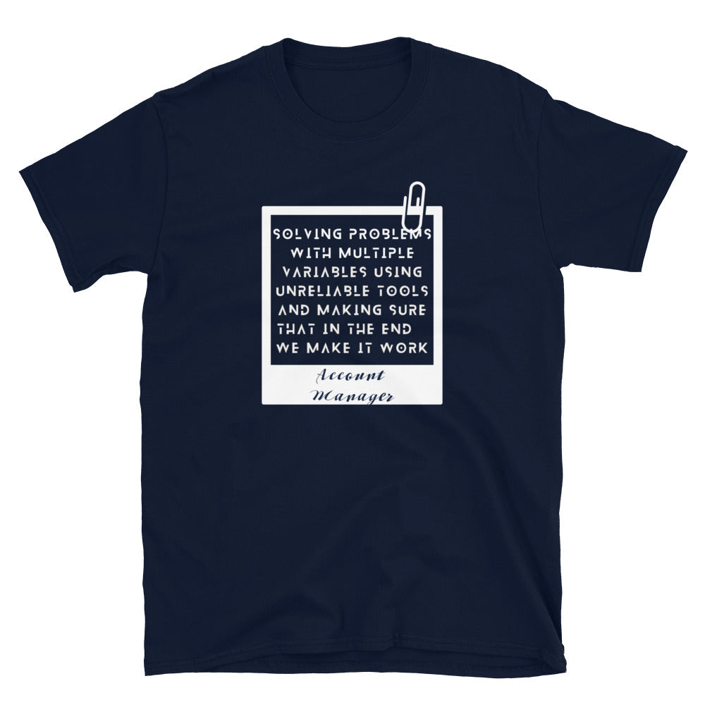 Problem Solving Unisex Cotton T-shirt