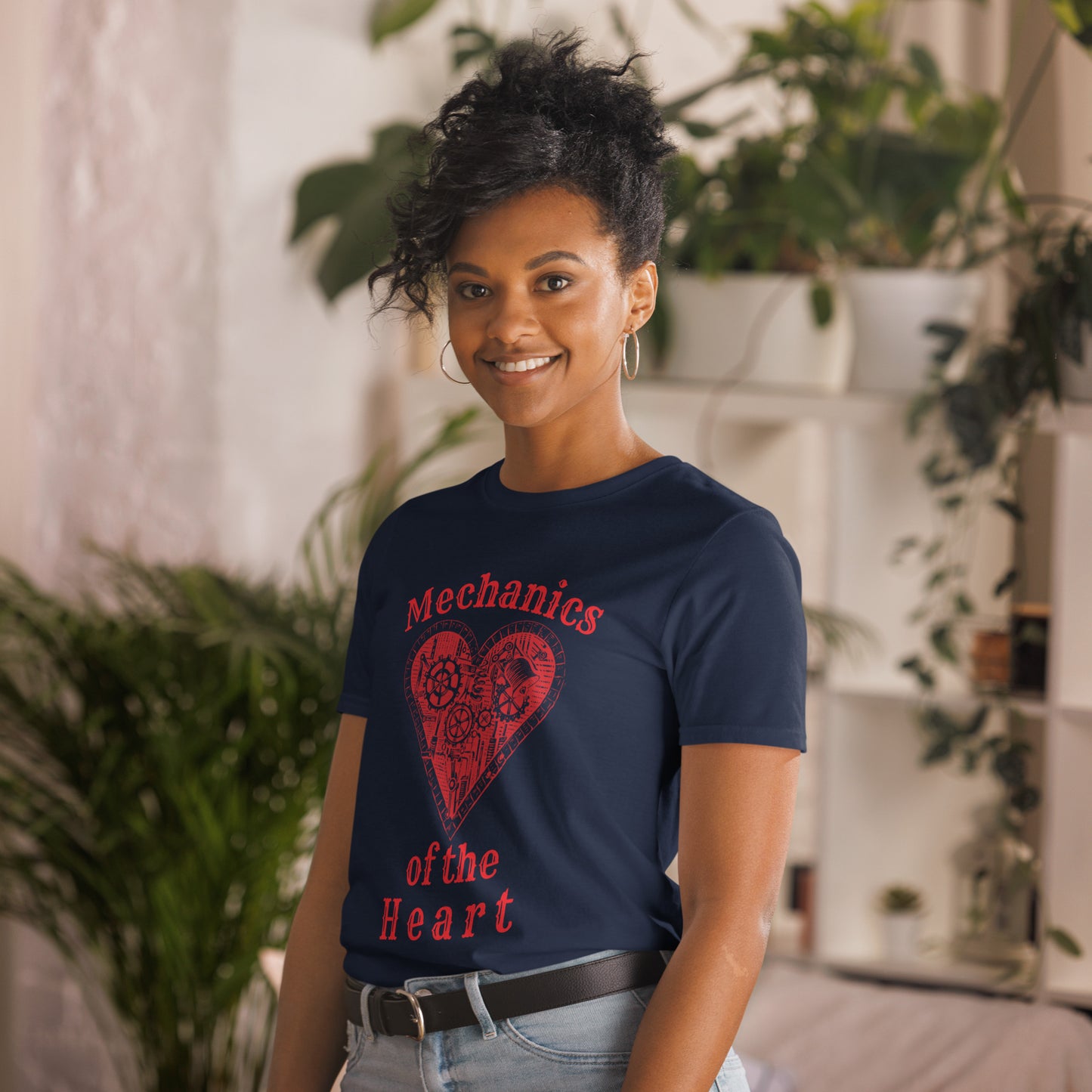 Valentine`s Day Steampunk Heart Unisex T-shirt