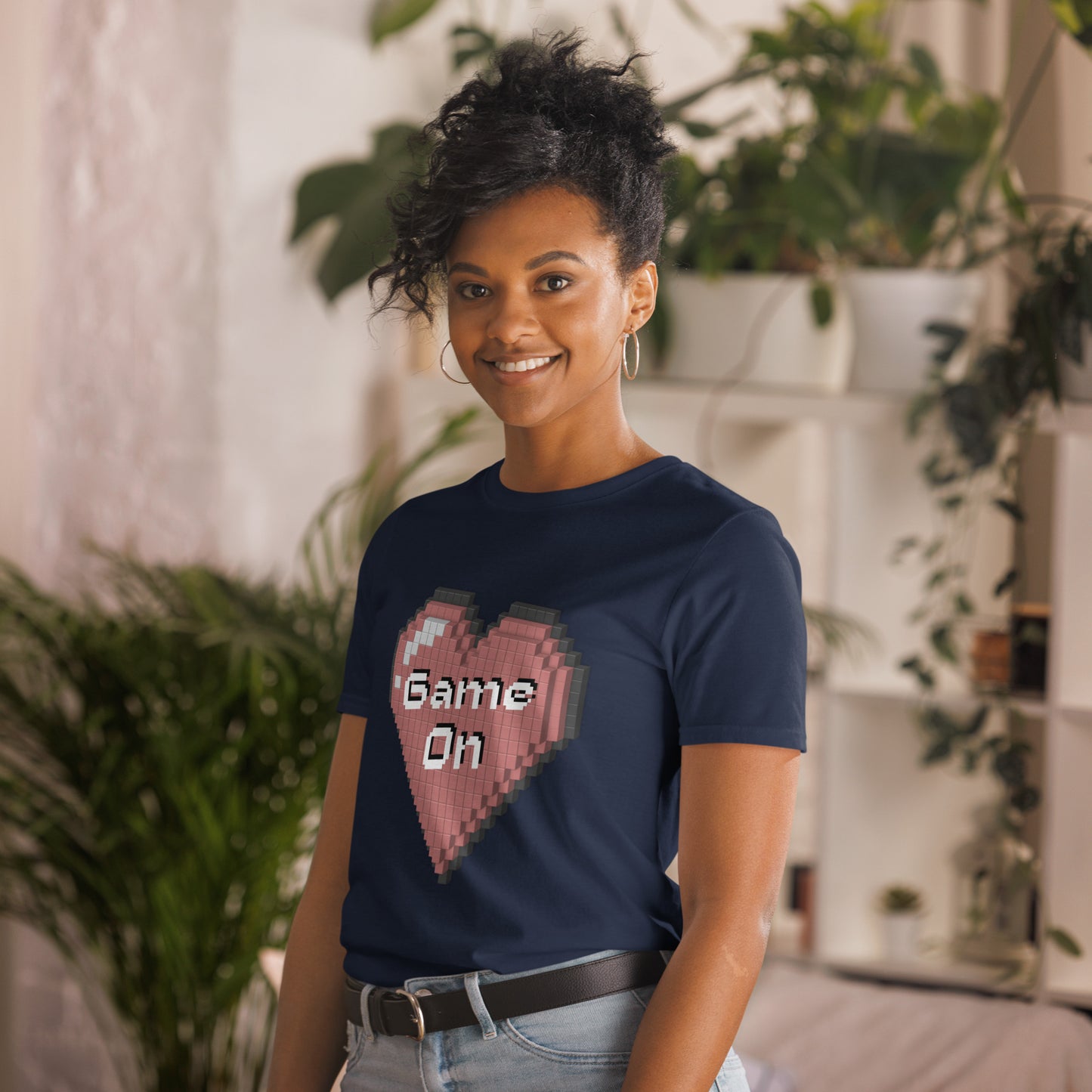 Valentine`s Day Game On Unisex T-shirt