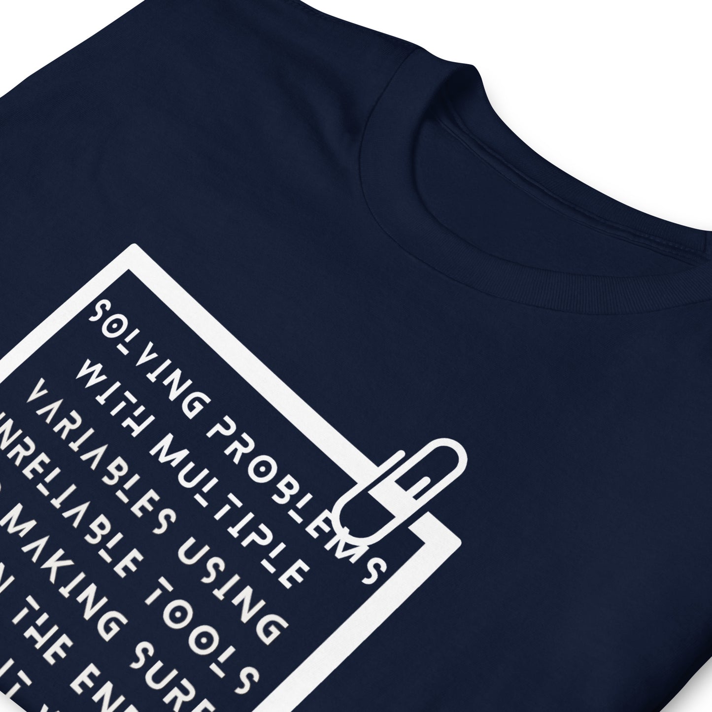 Problem Solving Unisex Cotton T-shirt