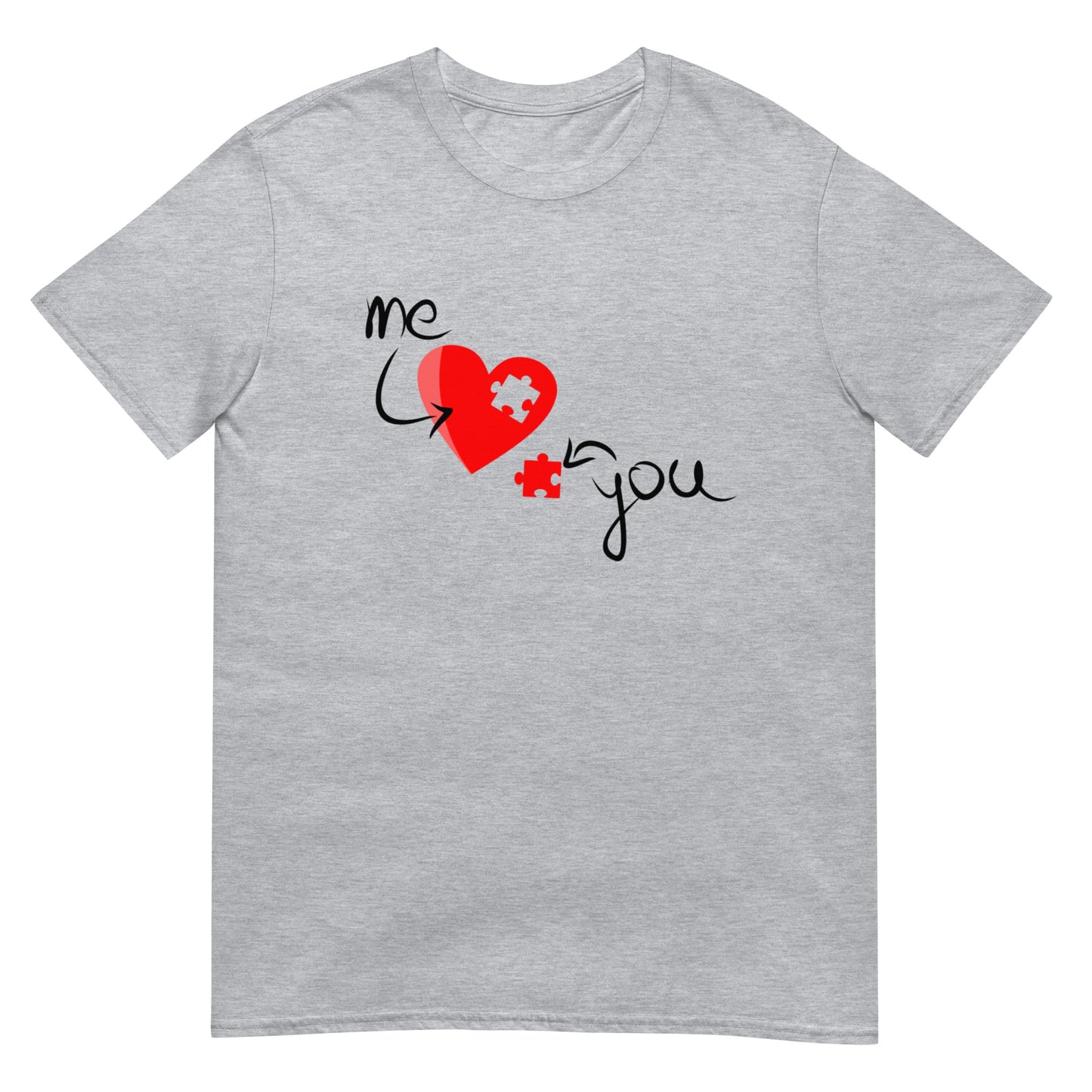 Valentine`s Day Piece of the Puzzle Unisex T-shirt