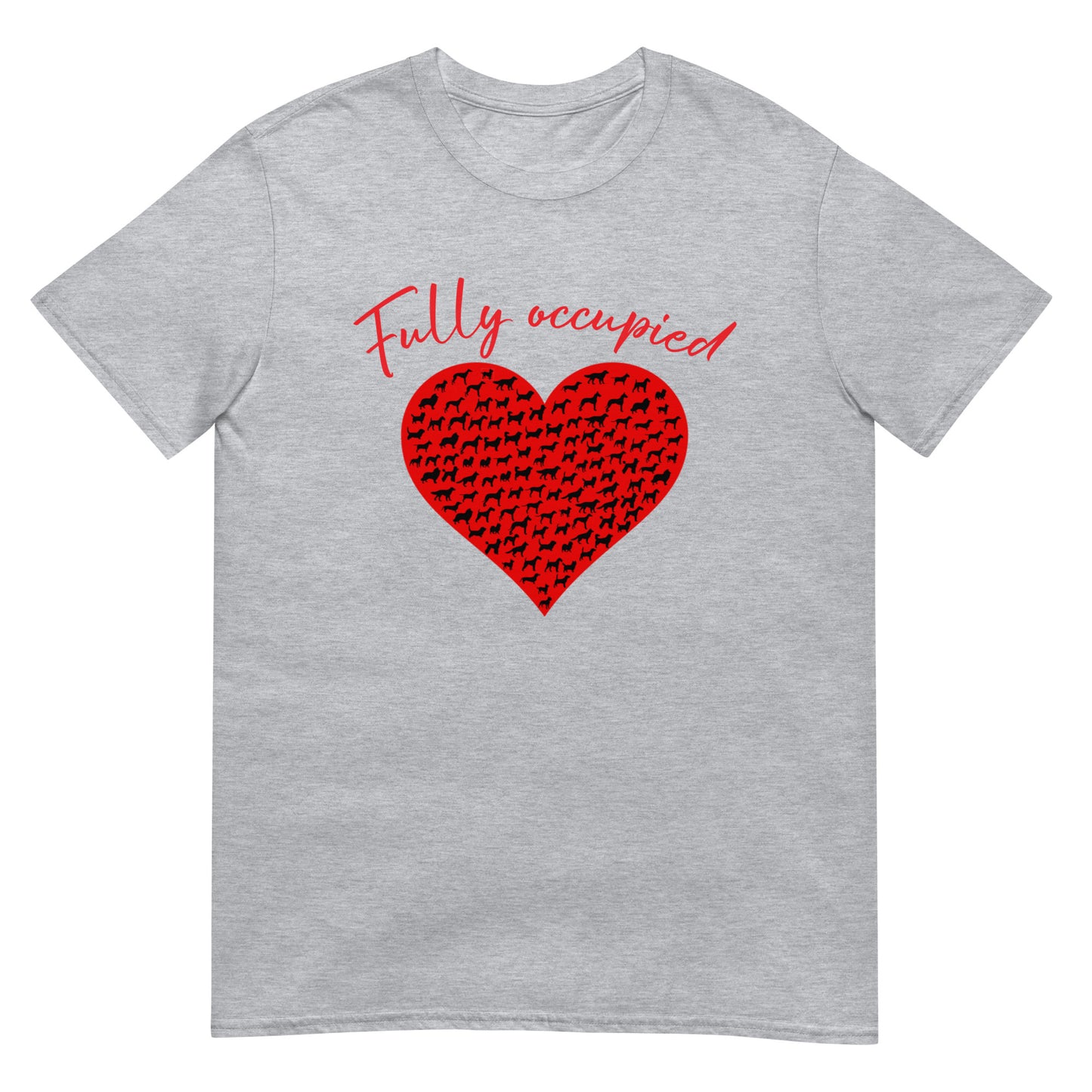 Valentine`s Day Dogs Heart Unisex Shirt