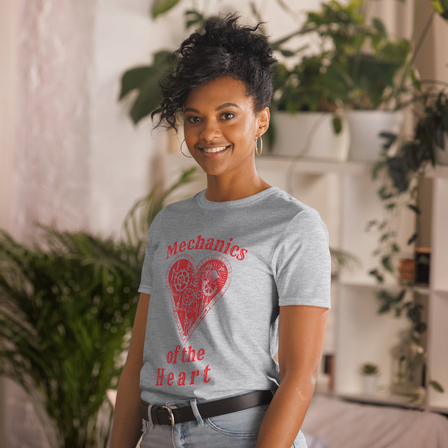 Valentine`s Day Steampunk Heart Unisex T-shirt