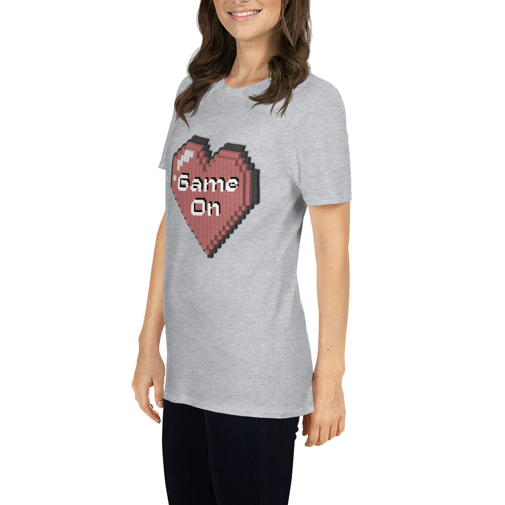 Valentine`s Day Game On Unisex T-shirt