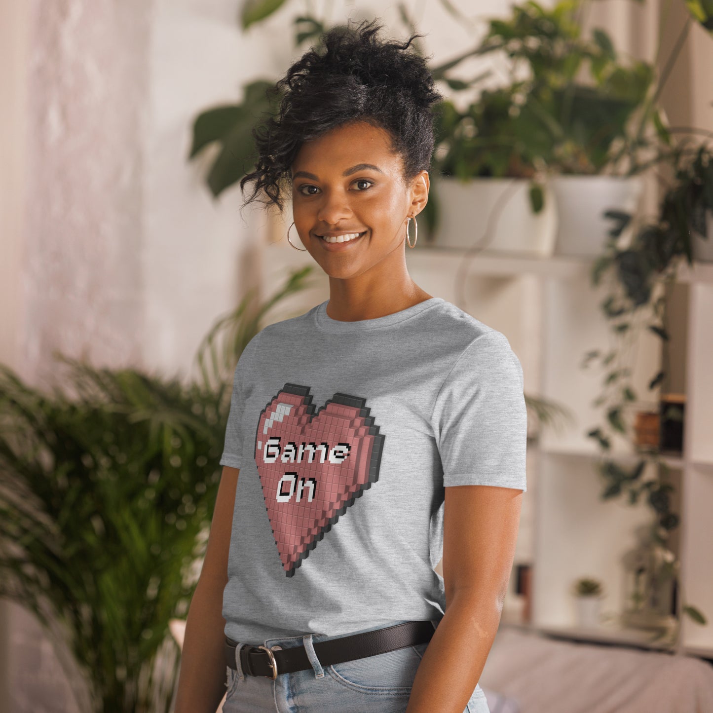 Valentine`s Day Game On Unisex T-shirt