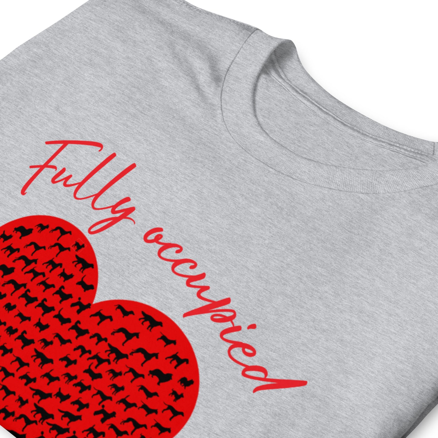 Valentine`s Day Dogs Heart Unisex Shirt