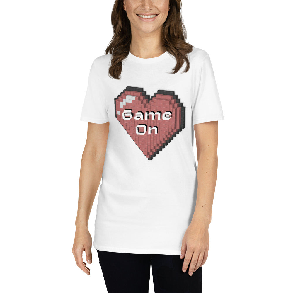 Valentine`s Day Game On Unisex T-shirt