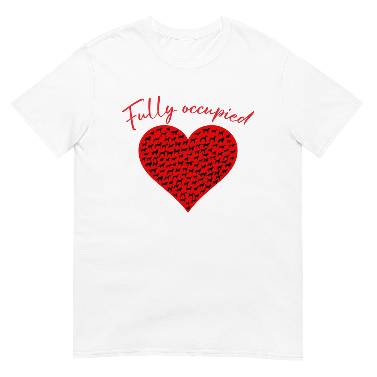 Valentine`s Day Dogs Heart Unisex Shirt