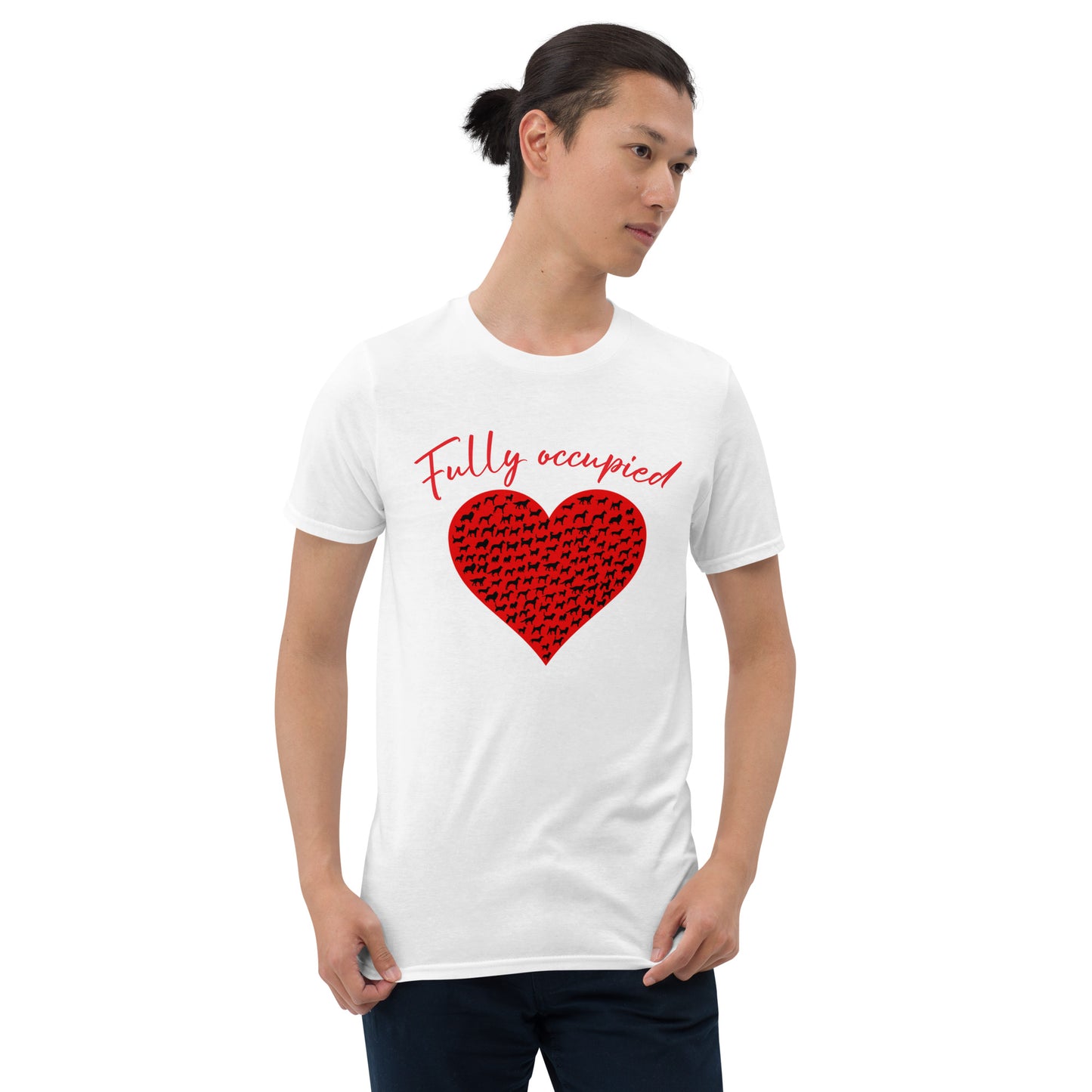 Valentine`s Day Dogs Heart Unisex Shirt