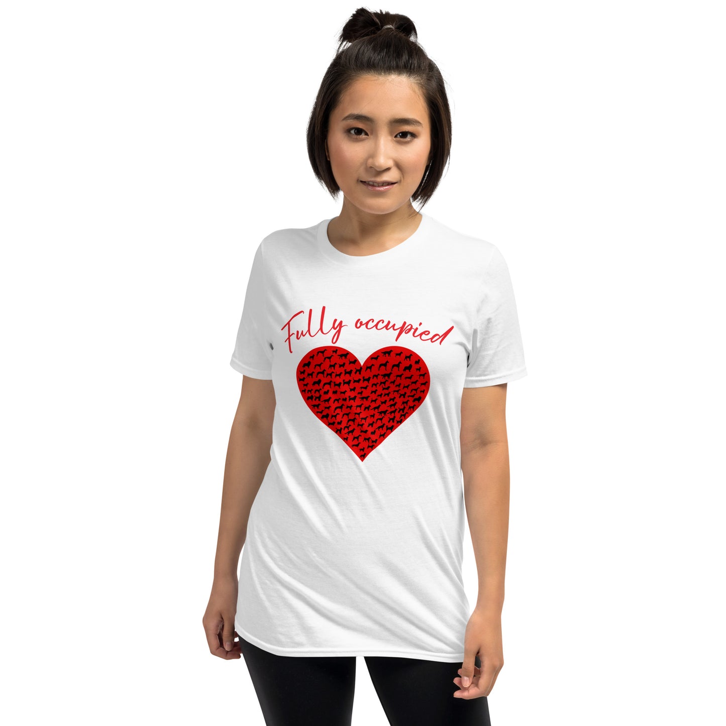 Valentine`s Day Dogs Heart Unisex Shirt