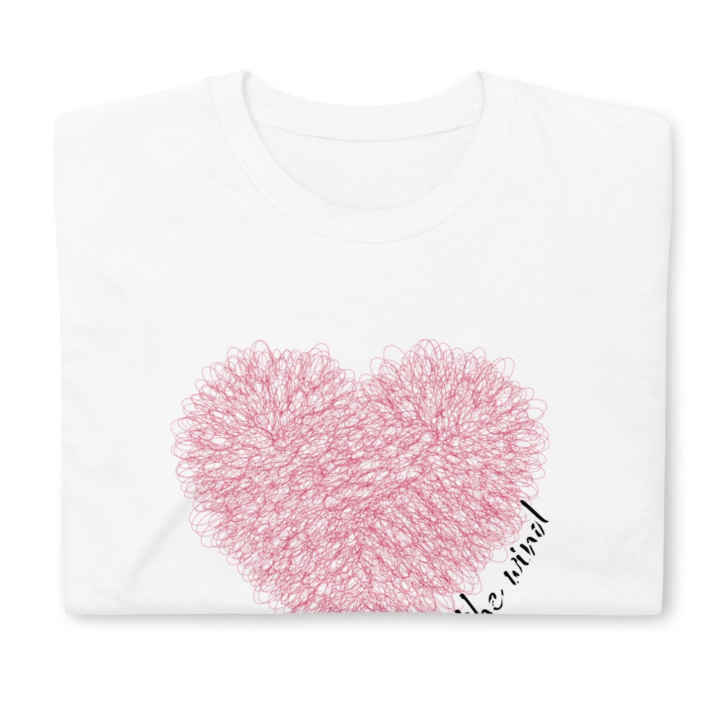 Valentine`s Day Like the Wind Heart Unisex T-shirt