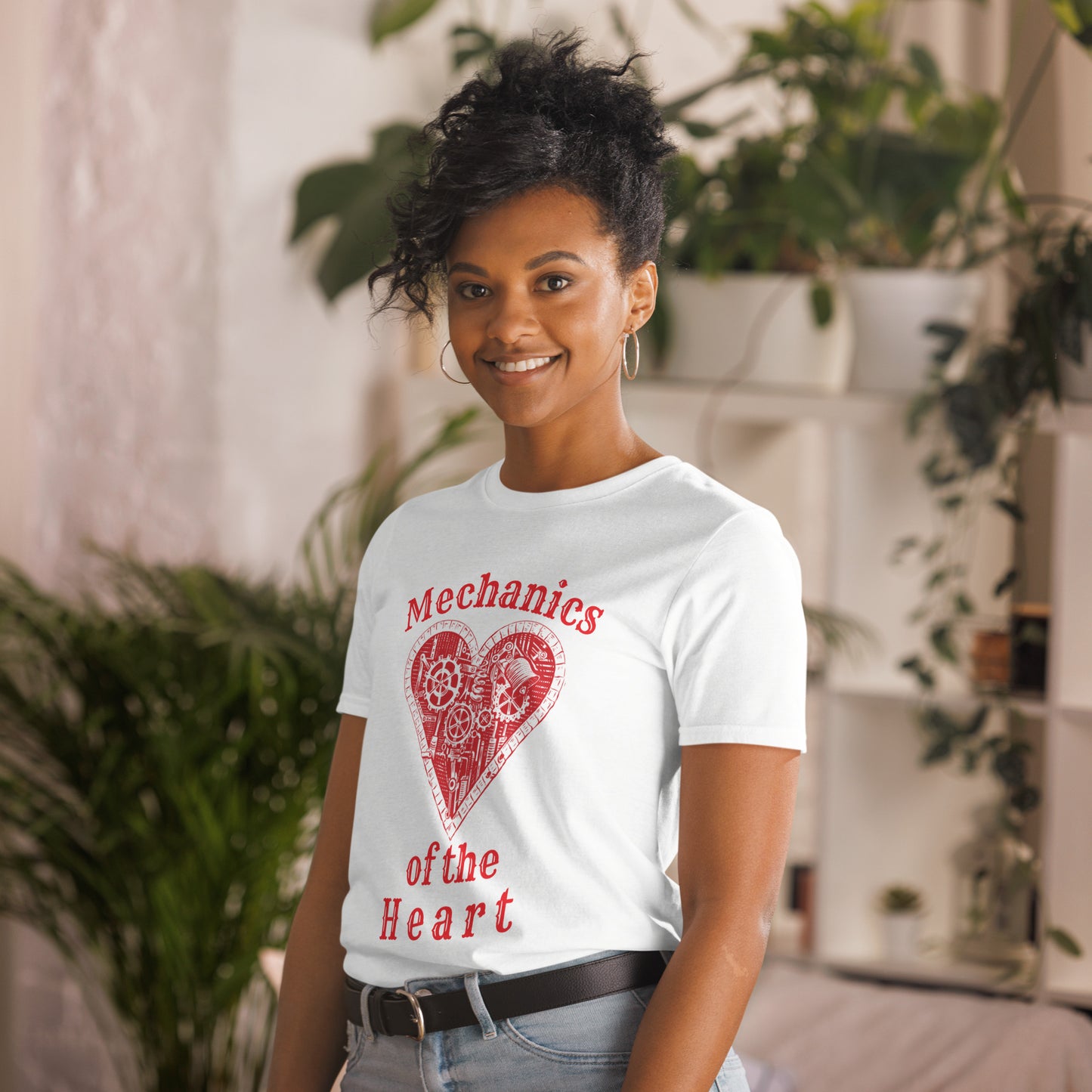 Valentine`s Day Steampunk Heart Unisex T-shirt